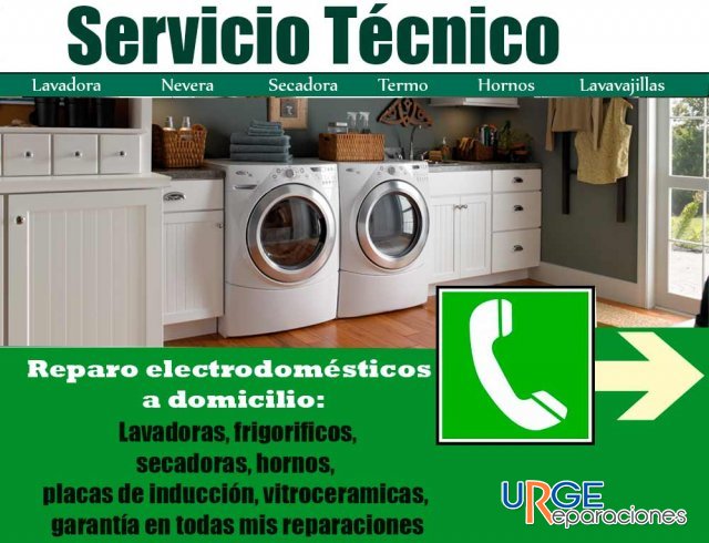 Servicio Tecnico de Lavadora 928781610