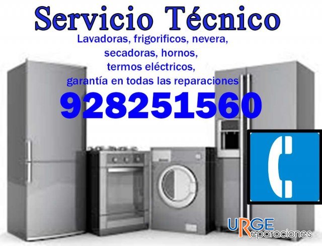  SERVICIO TECNICO DE LAVADORAS EN LAS PALMAS