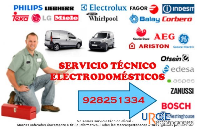 servicio tecnico de secadora 928251334